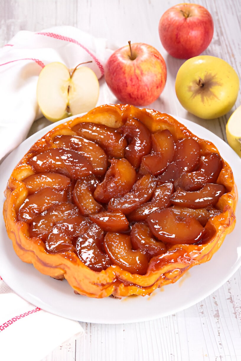 quoi pour tarte Tatin