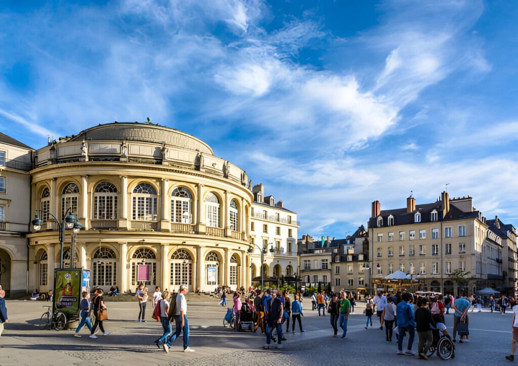 RENNES UNE VILLE SPÉCIALE EN FRANCE