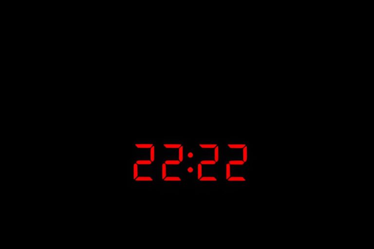 22h22 heure numerologique