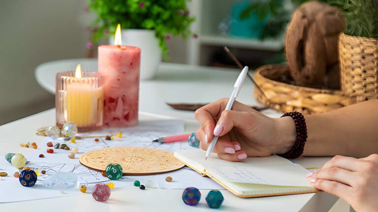 Lecture des signes astrologiques avec des pierres comme poisson